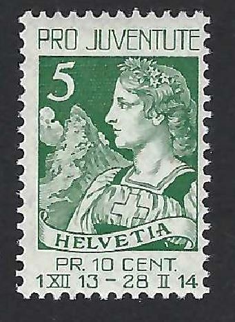 Tutti i francobolli: Pro Juventute 1913, neuf ** / Neu ** – Nuovo (secondo la descrizione) da PRANGINS venduto da Dorp