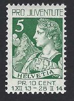 Pro Juventute 1913, neuf ** / Neu **