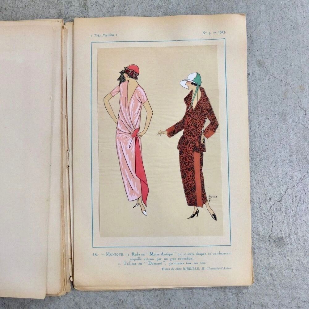 Riviste & Magazine: Modemagazin Très Parisien 1923 – Usato da Basel venduto da Brocki-auf-dem-Wolf 4