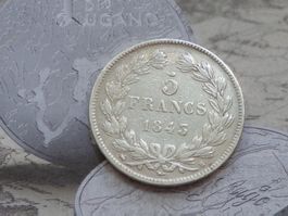 5 Fr.1843 Louis Philippe I - Roi des Français