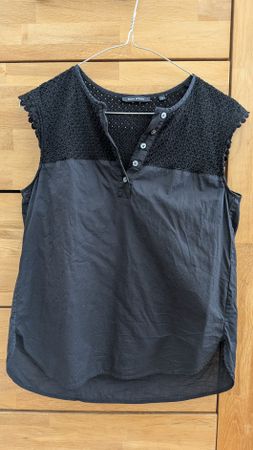 Marc O'Polo Blusentop schwarz Grösse 36