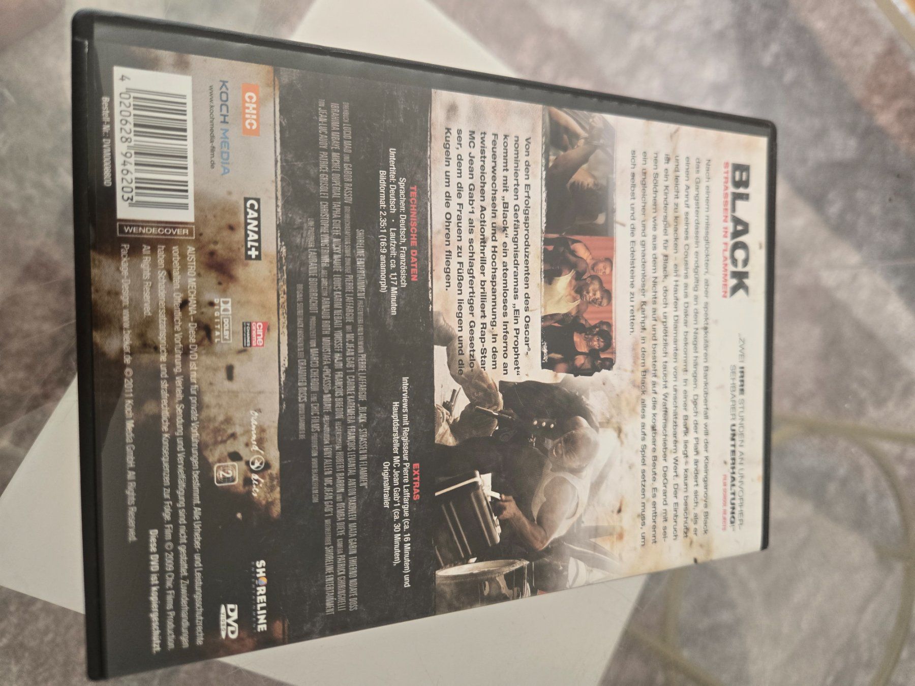 Tutti i DVDs: Black -  Strassen in Flammen DVD – Usato da Bussigny venduto da Kfdlt 1