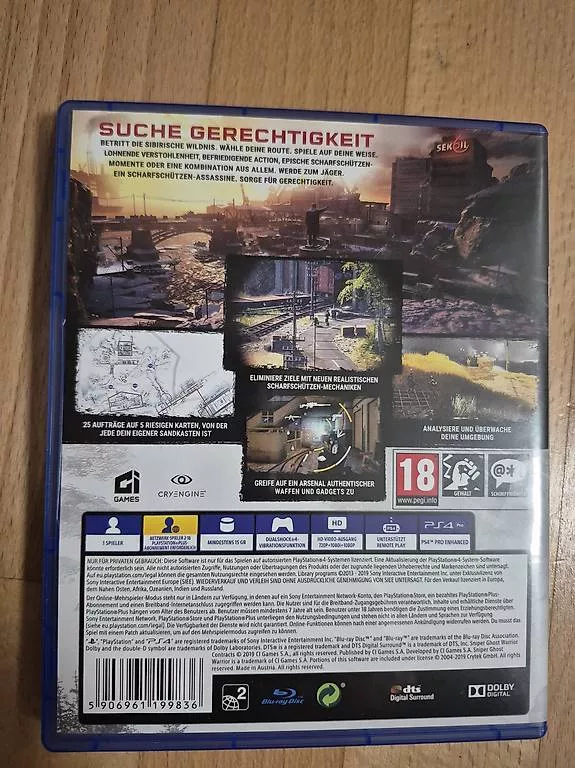Giochi: Sniper Ghost Warrior Contracts PS4  – Usato da Horw venduto da Mschaefer 2