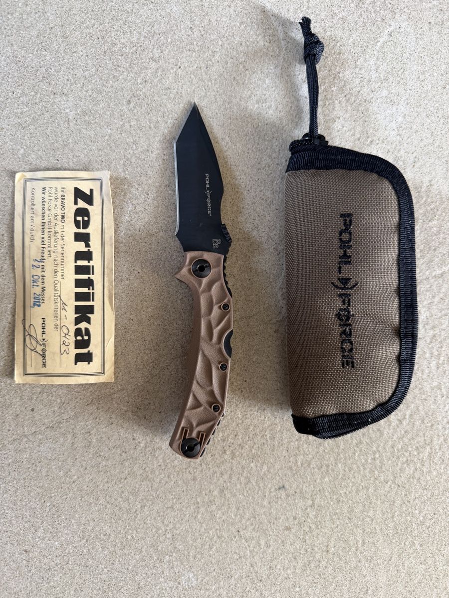 Coltelli tascabile: Pohl Force Bravo Two Taschenmesser – Usato da Bellmund venduto da m.a.burri