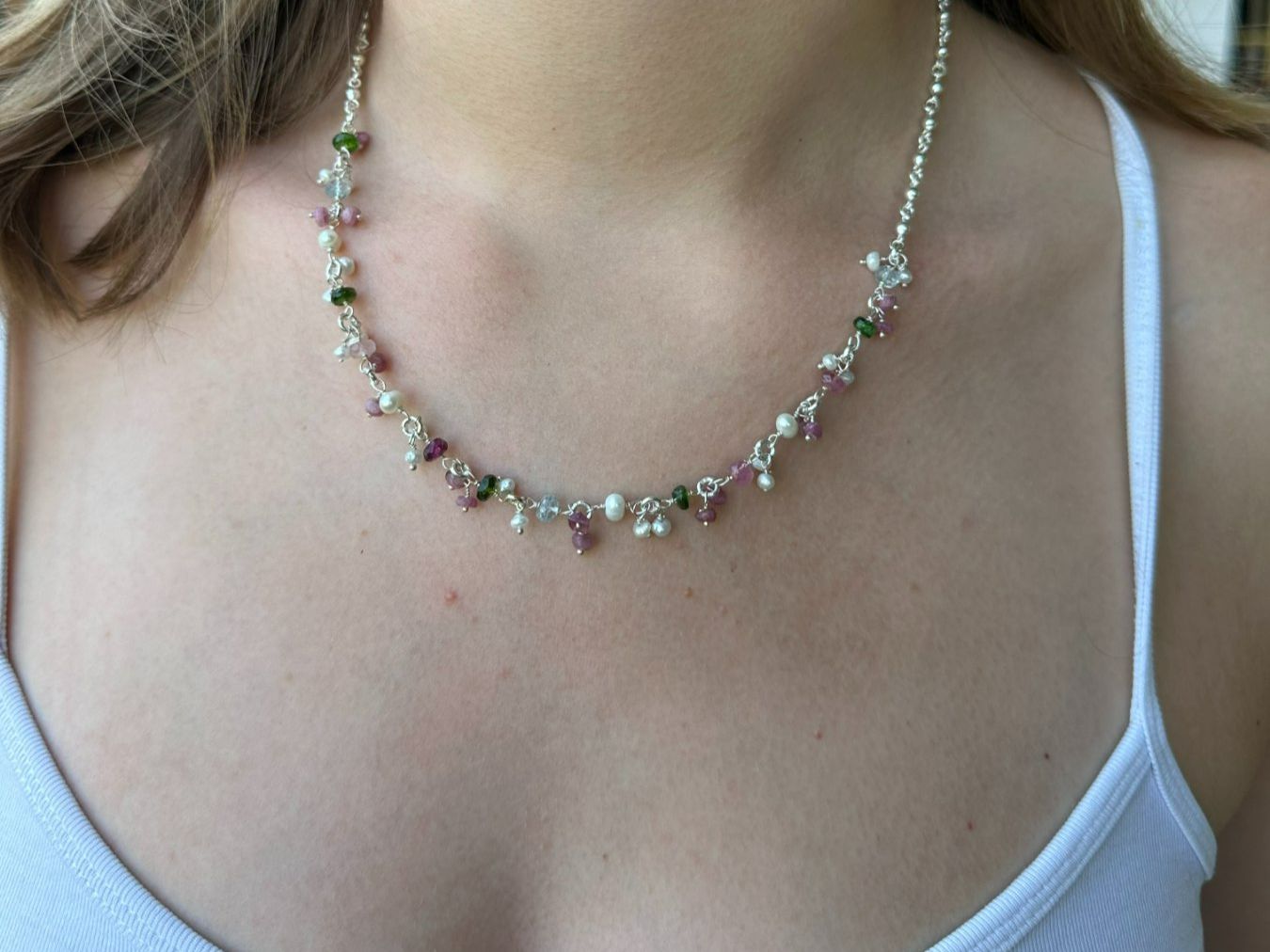 Olga Ribler Ketten: Halskette , Multiturmalinen, Silber 925 – Neu (gemäss Beschreibung) aus Luzern von Schmuckoutlet 8