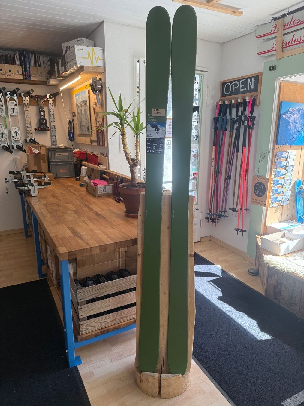 Sci: Candide Skis Area91 187cm – Nuovo e nell'imballaggio originale da Andermatt venduto da Made_In_Andermatt