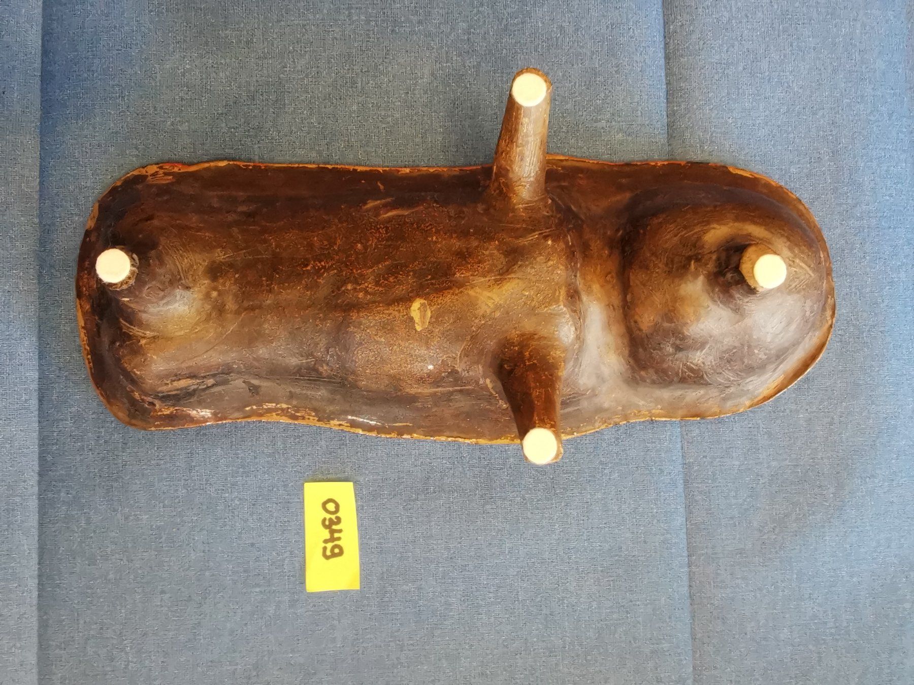 Teglie da forno: Fatschenkind-Backform, Hafnerware, Lebkuchenform 19./20.Jh. – Usato da Dübendorf venduto da aschiduebendorf 3