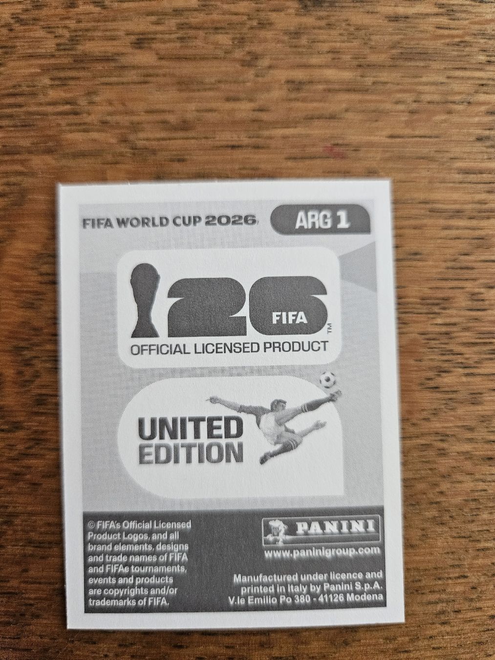 Panini Carte collezionabili: Panini Sticker WM 2026 - ARG 1 – Nuovo (secondo la descrizione) da Reinach BL venduto da BaselStar 1