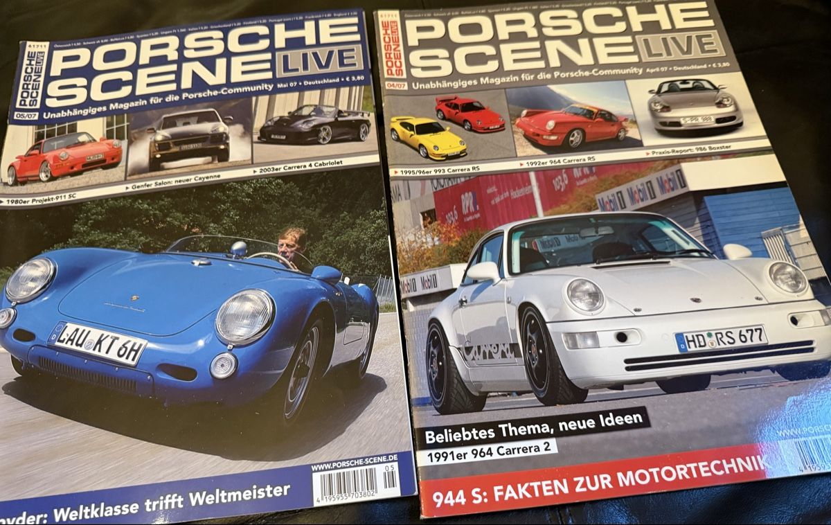 Riviste & Magazine: Porsche Scene Magazin - 04/05 2007 – Usato da hunzenschwil venduto da Oldipark