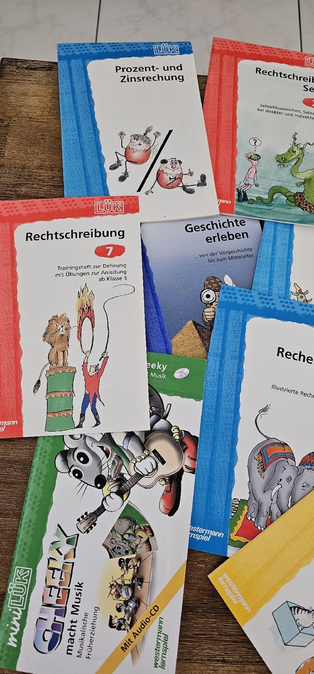 Libri: Lernbücher Set LÜK neu – Nuovo (secondo la descrizione) da Niedergösgen venduto da topol14 5