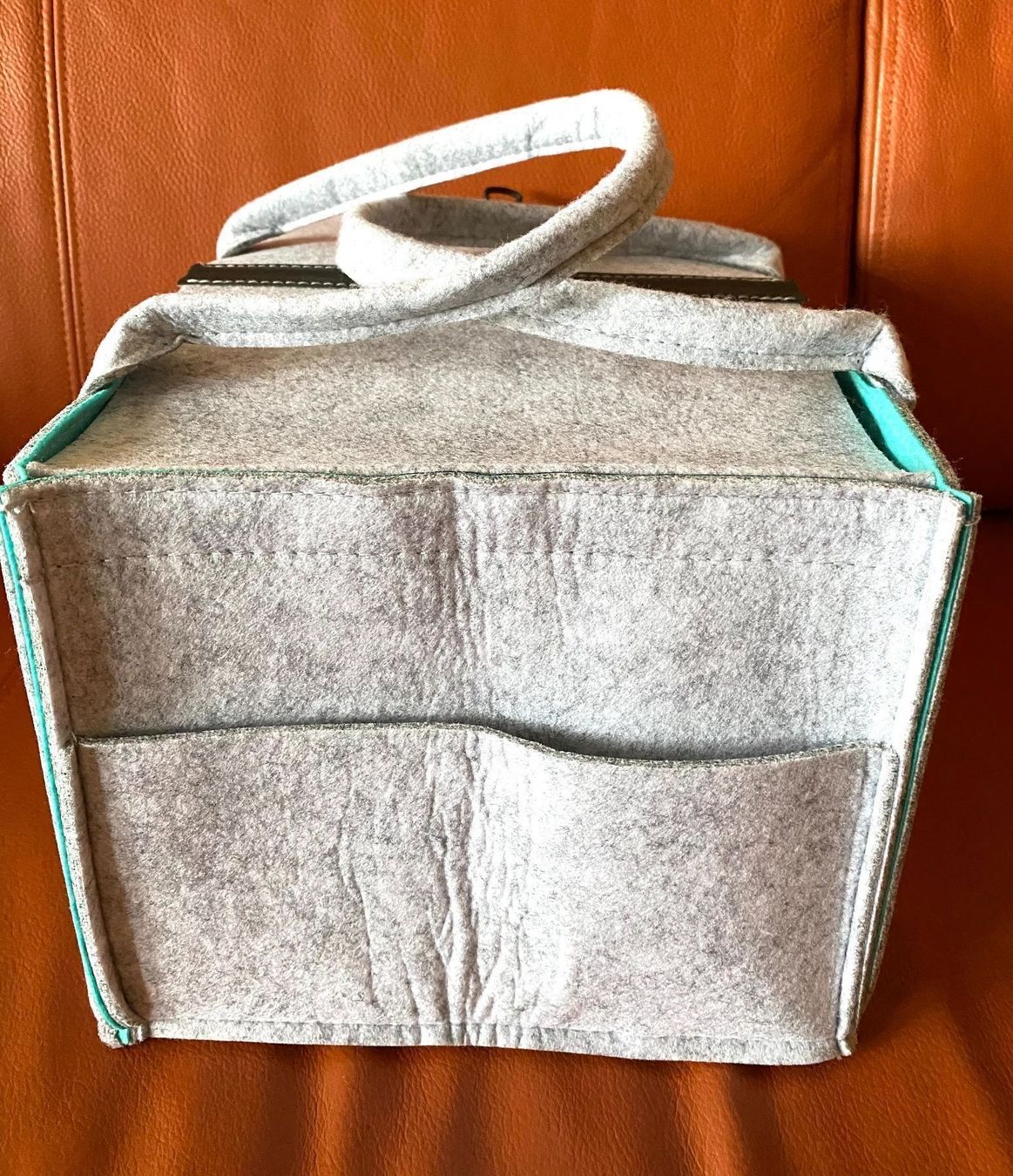 Raccoglitori: Baby Organizer (Grau+Türkis) – Nuovo (secondo la descrizione) da Meilen venduto da Texas1957 7