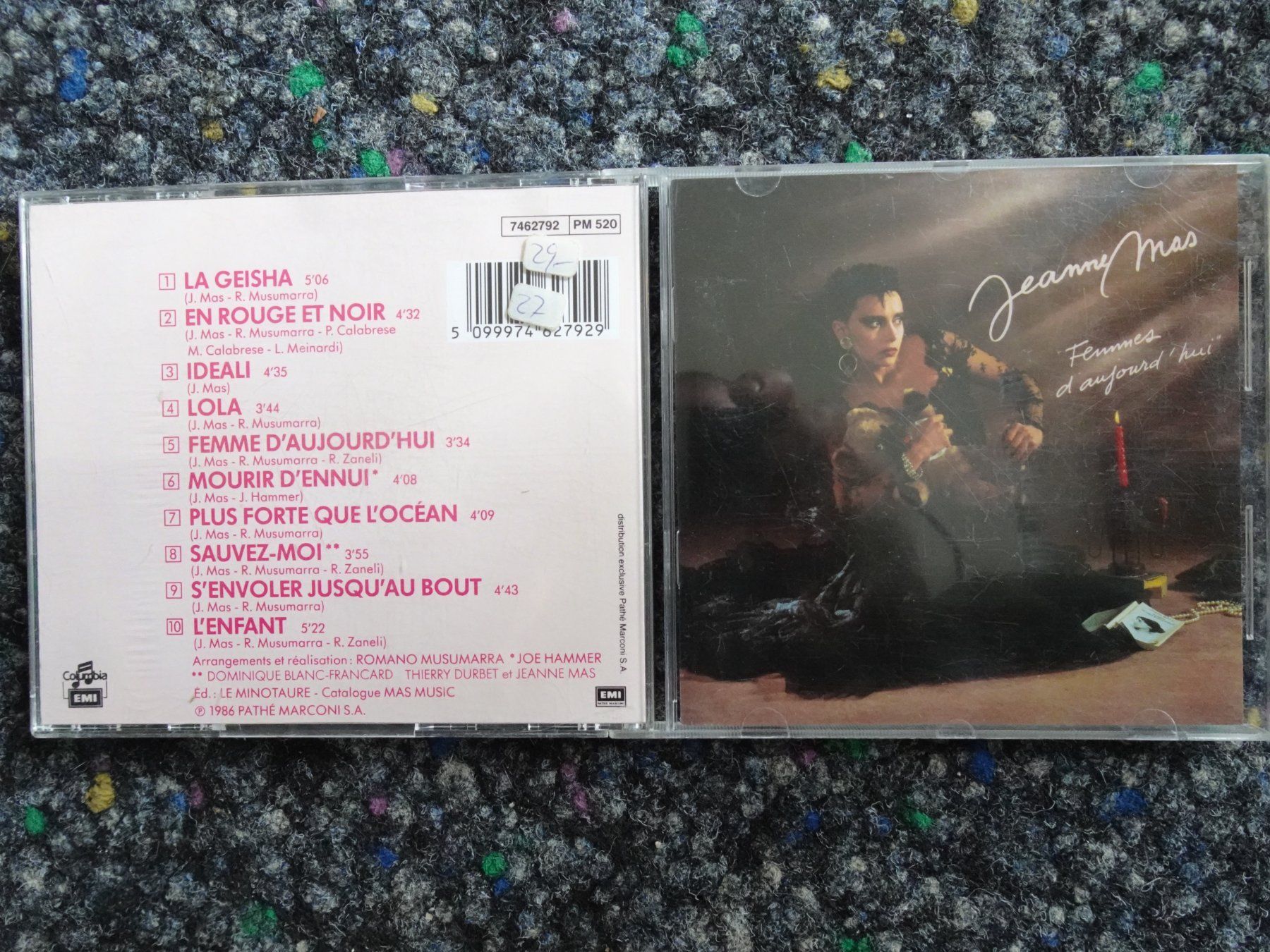CDs: CD : Jeanne Mas – D'occasion à Lotzwil par Kiddis