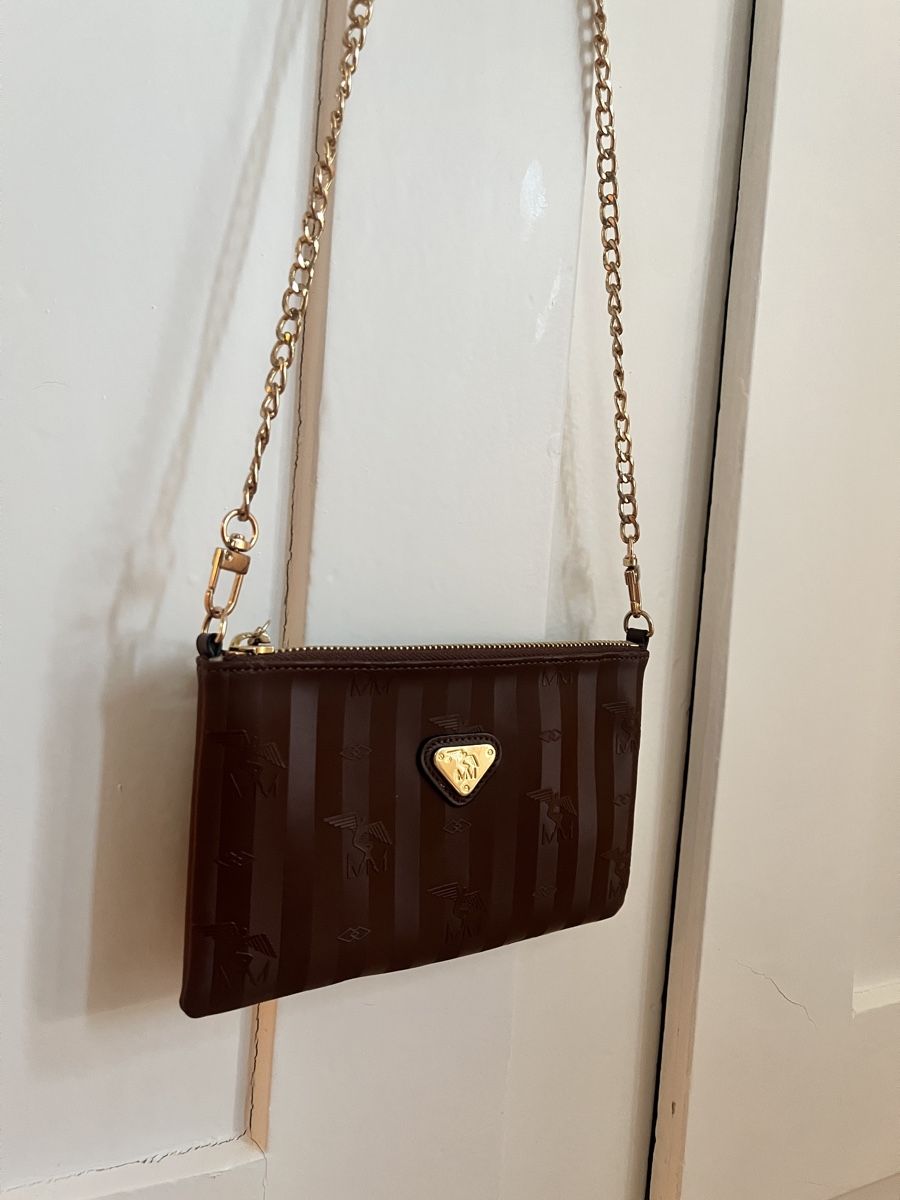 Maison Mollerus Taschen für Damen: Maison Mollerus Umhängetasche / braun – Gebraucht aus Arbon von cedb