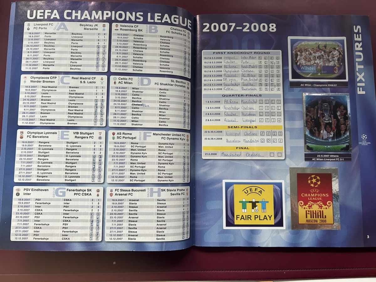 Panini Album: Panini Cl Album 2007-2008 – Nuovo (secondo la descrizione) da Binningen venduto da Flagello 2