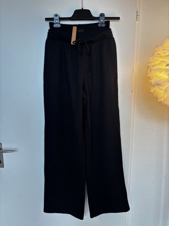 SKIMS Cotton Fleece Relaxed Pant schwarz Grösse S
