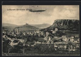 Gerolstein /Eifel, Teilansicht mit Zeppe