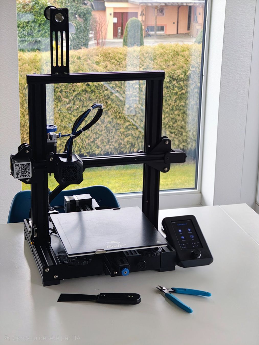 Creality 3D Drucker: Imprimante 3d Creality Ender 3 v2 – Gebraucht aus Le Mouret von Lapinou