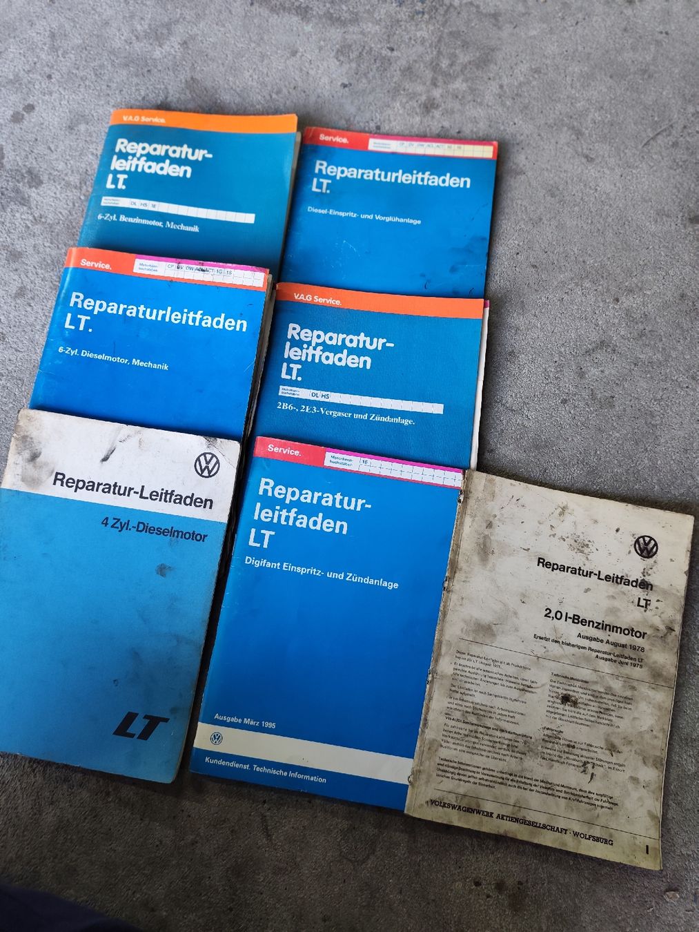 Libri: Werkstatthandbücher VW LT  – Usato da Rebstein venduto da andi322 3