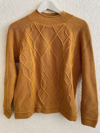 Strickpullover esprit gelb Gr. M