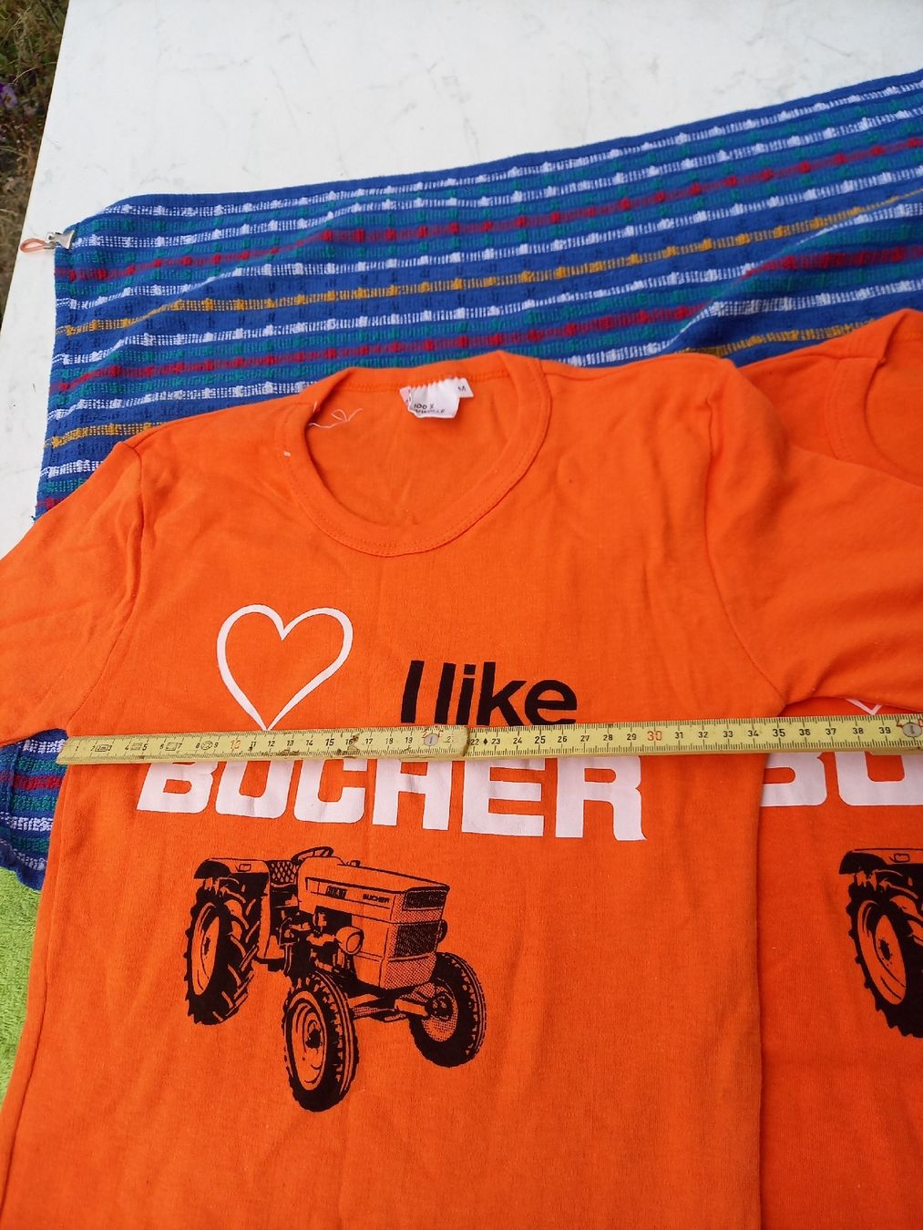 T-shirt: I like BUCHER T-Shirt Grösse M – Usato da Galgenen venduto da Allerlei8854 1