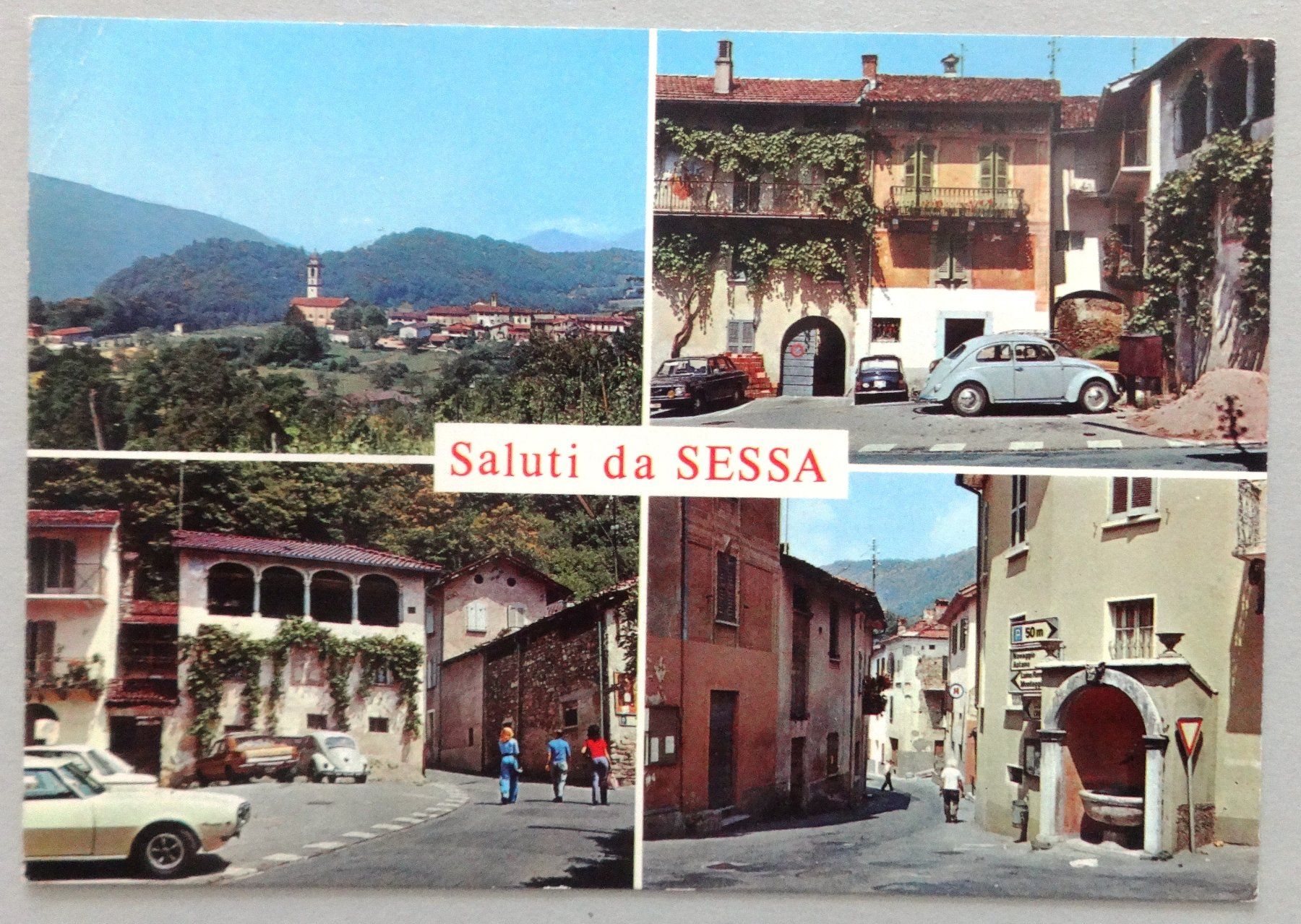 Cartoline postali: Saluti da Sessa – Difettoso da Fétigny venduto da Billy2miny