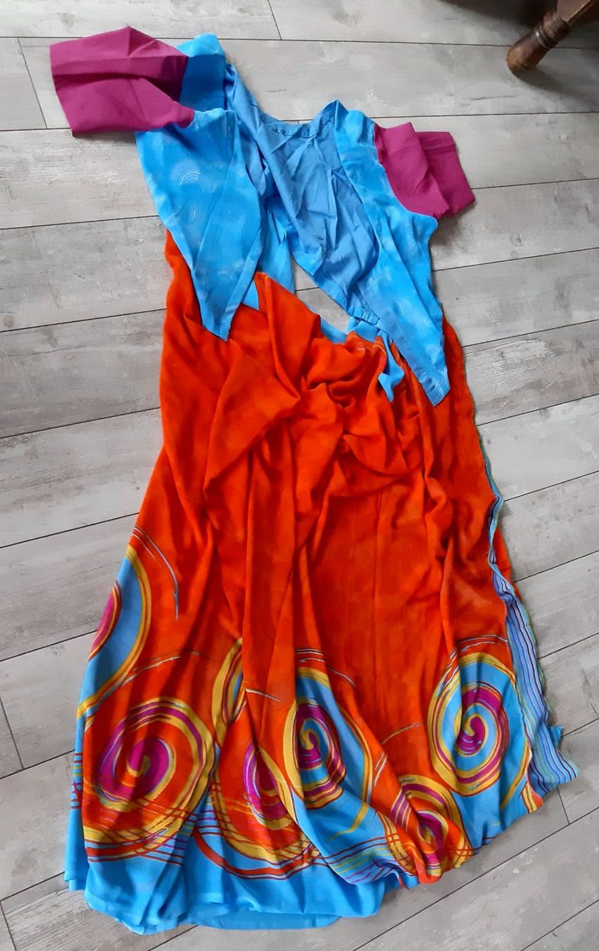 Robes: Sehr farbiger Sari  -  neu – Neuf (Voir description) à Tagelswangen par BrigittaC01 3
