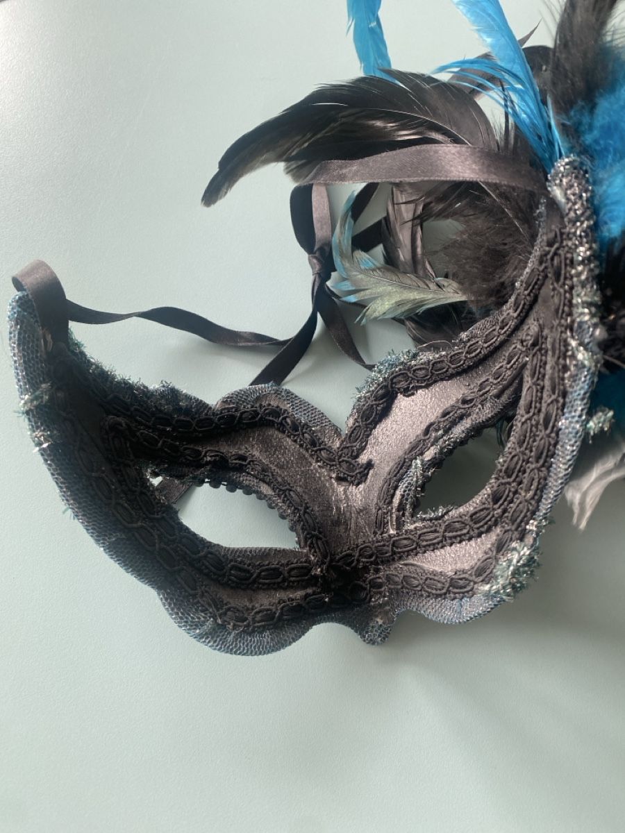 Protezione per viso e udito: Maske, Hand gearbeitet – Nuovo (secondo la descrizione) da Zürich venduto da echt01 8