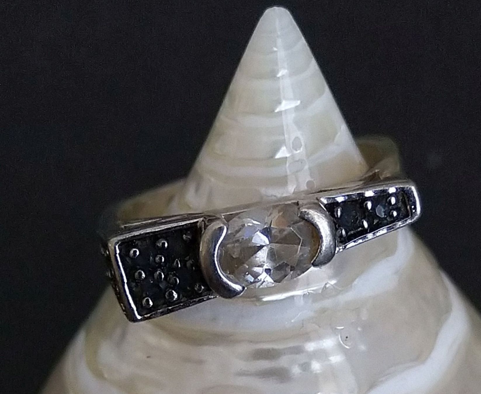 Anelli: DESIGNER RING IN 925 SILBER – Usato da Romanshorn venduto da Glitzer-Paradies