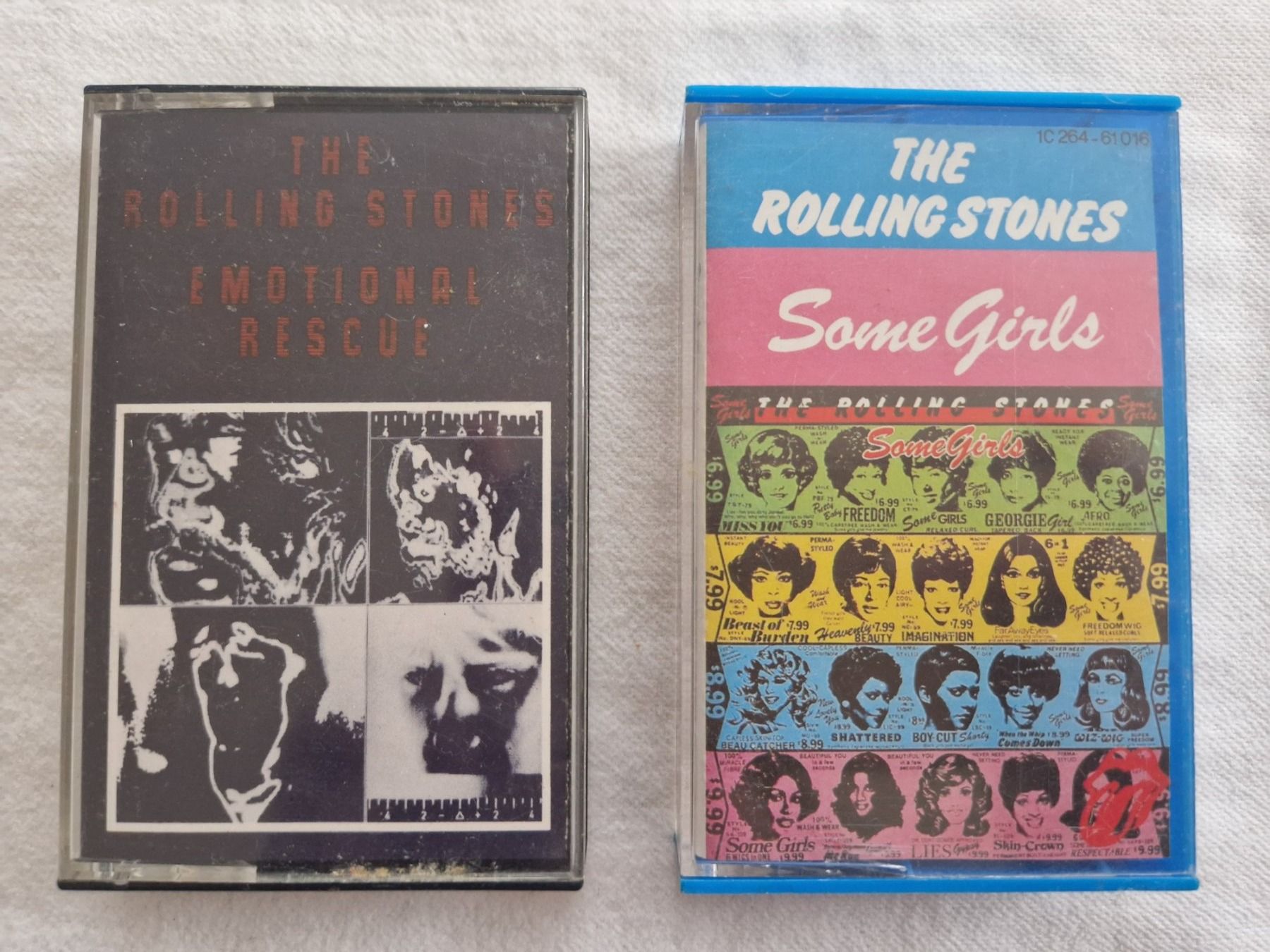 Kompaktkassetten: 2 The Rolling Stones Kassetten – Gebraucht aus Rebstein von Ajs_Toy_Palast_1