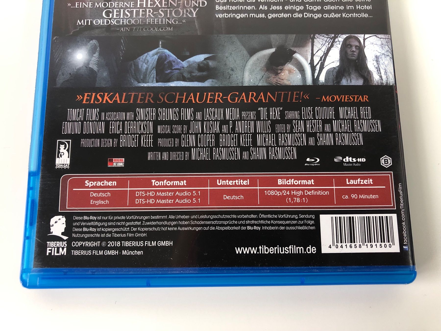 Tutti i DVDs: Die Hexe - Sie war vor euch hier (2015) - Bluray – Usato da Bern venduto da McFlurry_88 2