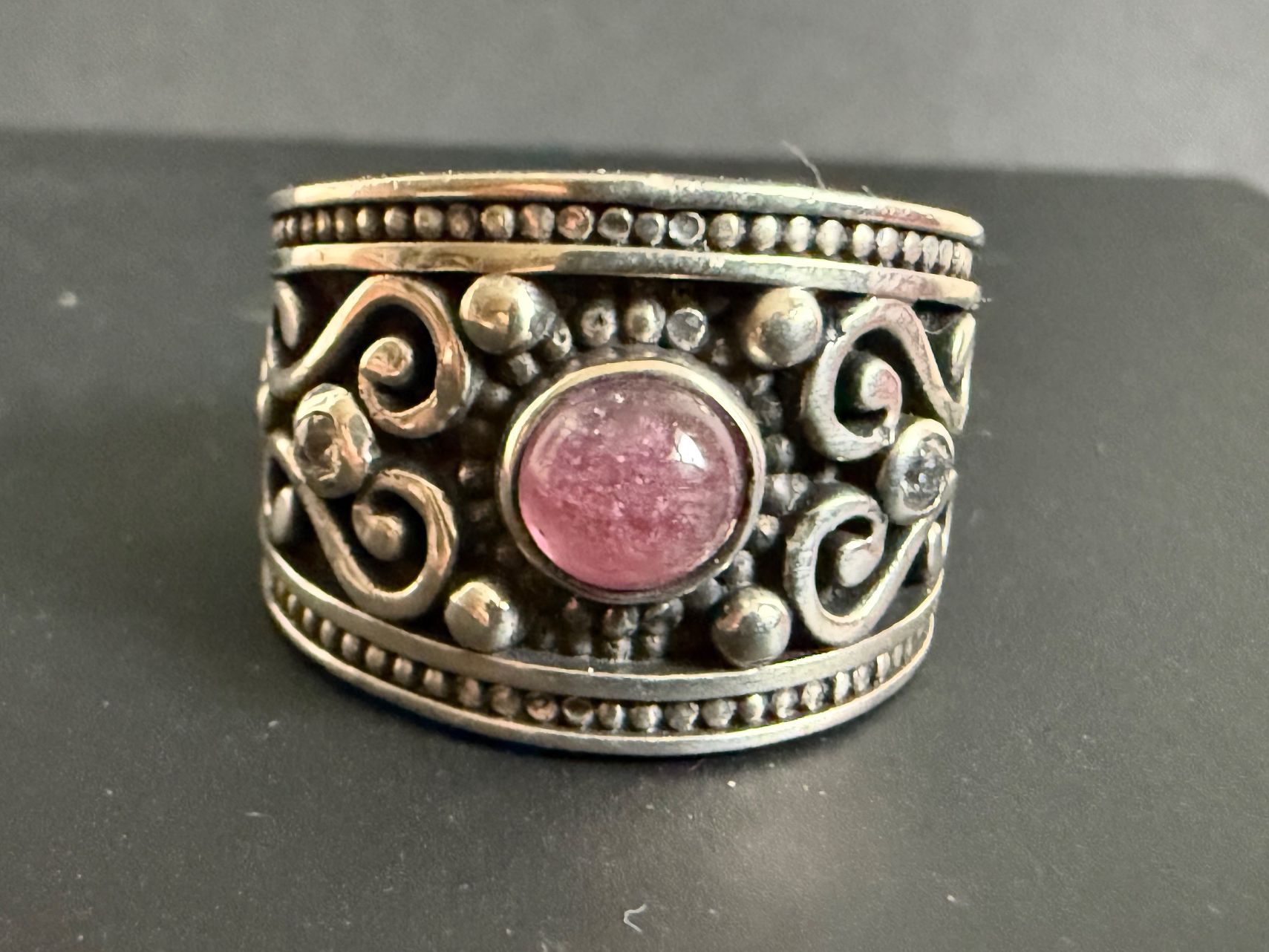 Ringe: Silber Ring mit Amethyst 925 – Gebraucht aus Spiegel b. Bern von Rogger72