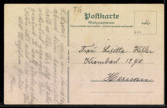 Cartoline postali: AK Romanshorn, Hafeneinfahrt mit Dampfer, Einfahrende Eisenb – Usato da Berlin venduto da bartko-reher 1