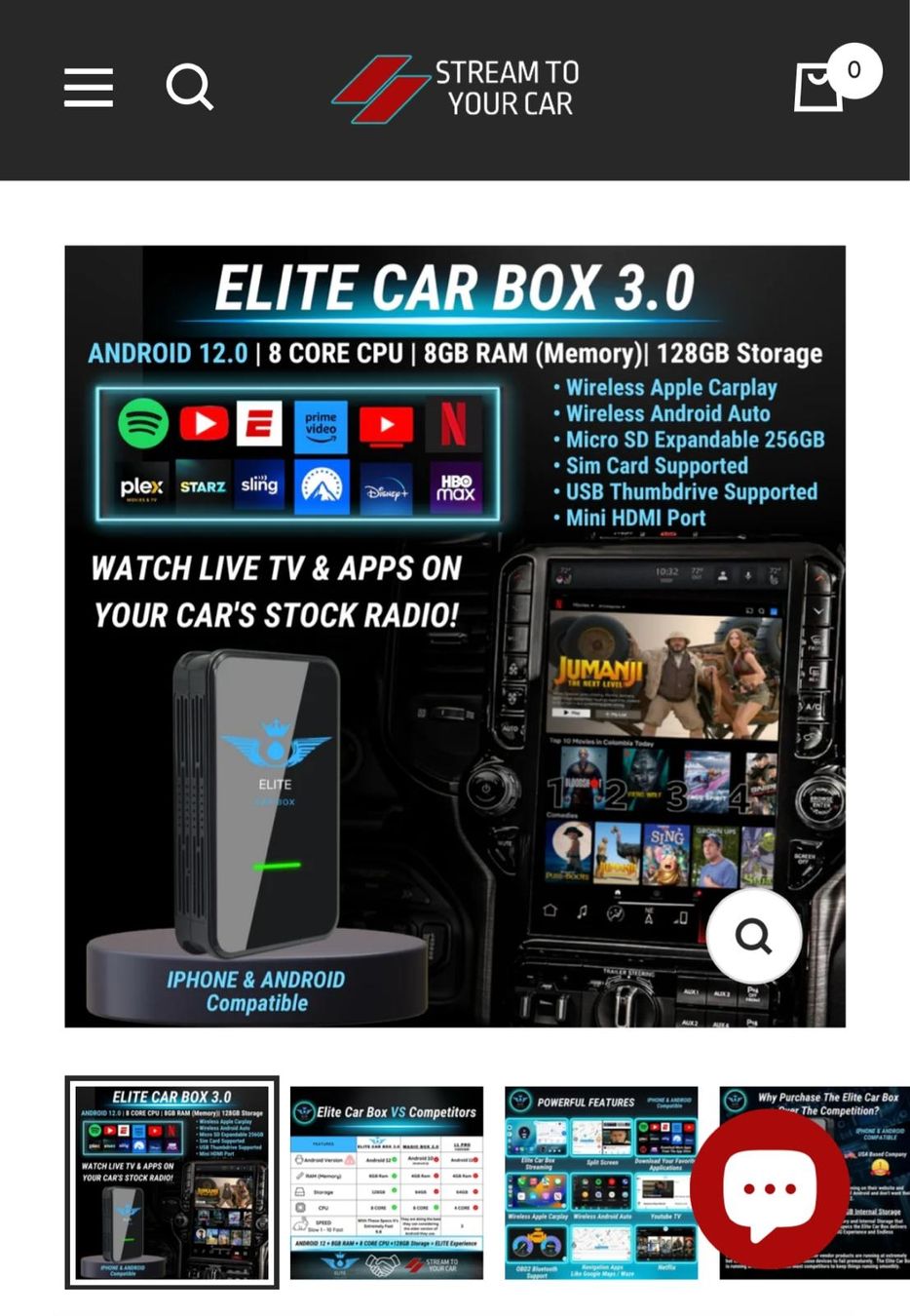 Accessori per altri veicoli: ELITE CAR BOX 3.0 – Nuovo (secondo la descrizione) da Brunnen venduto da King3oo