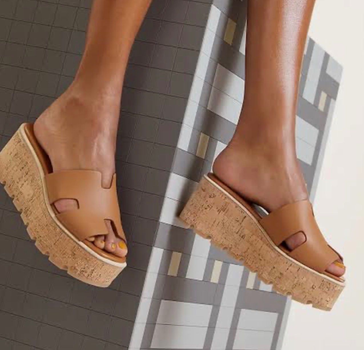 Hermès Scarpe da donna: Hermès Sandalen aus Kalbsleder 38 – Nuovo (secondo la descrizione) da Bremgarten b. Bern venduto da me_tu