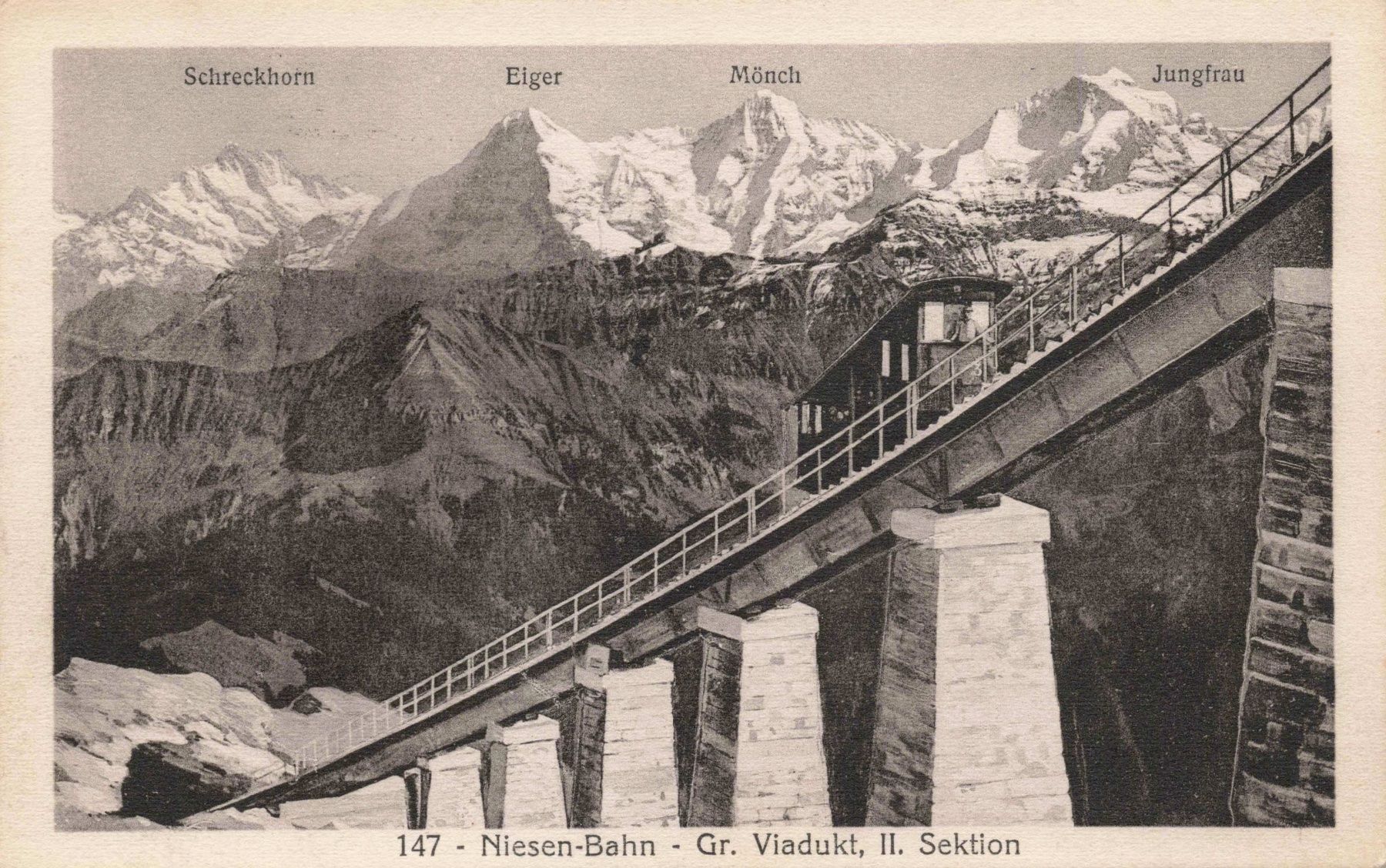 Ansichtskarten: Niesen bahn – Gebraucht aus Biasca von Blenio71