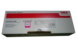 Original OKI C610, OKI C610 DN magenta Toner, 44315306