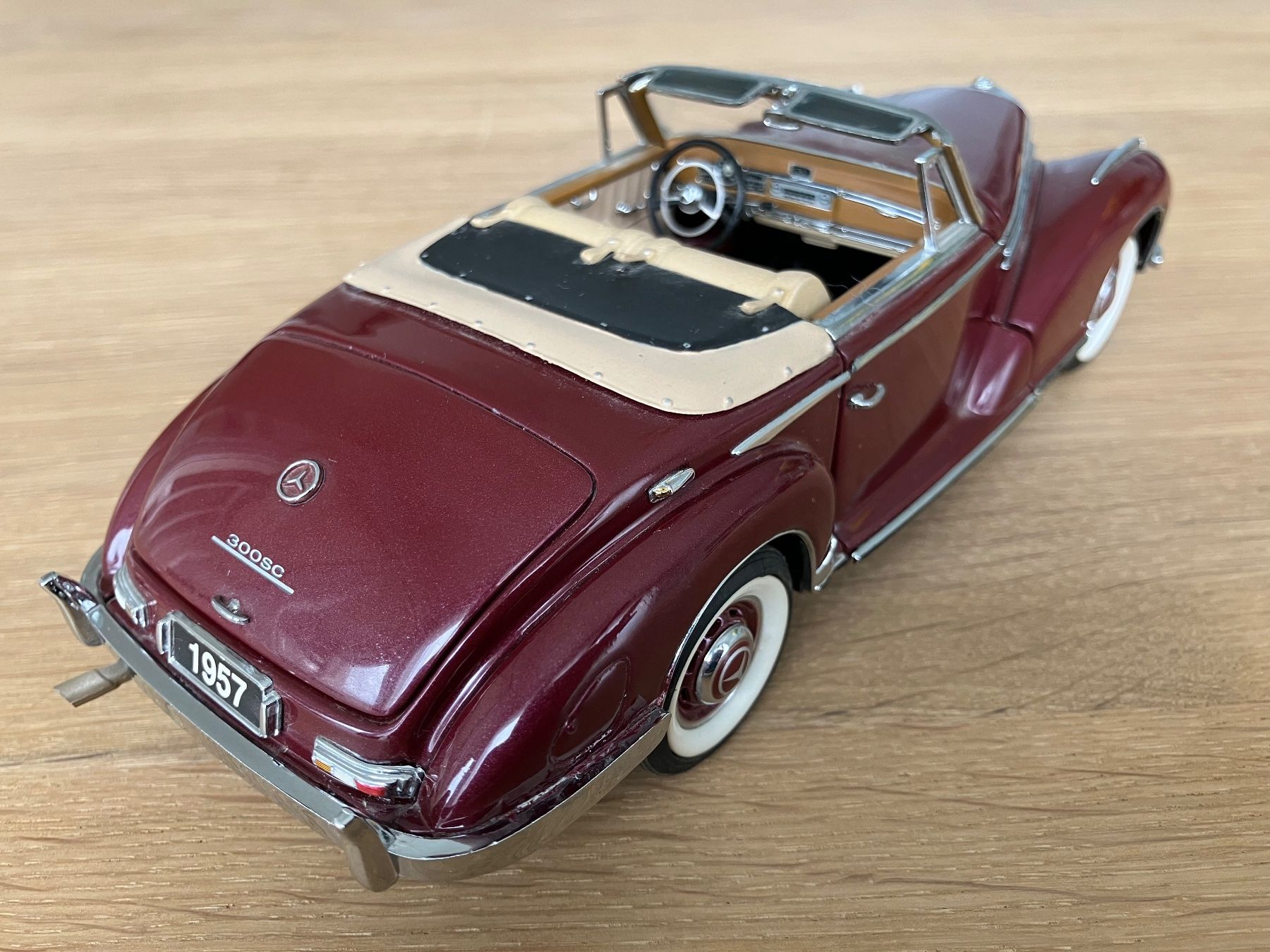 Franklin Mint Modellini d'auto: Mercedes Benz 300 SC Modell 1957 – Nuovo (secondo la descrizione) da Zürich venduto da Kue_Zuerich 2