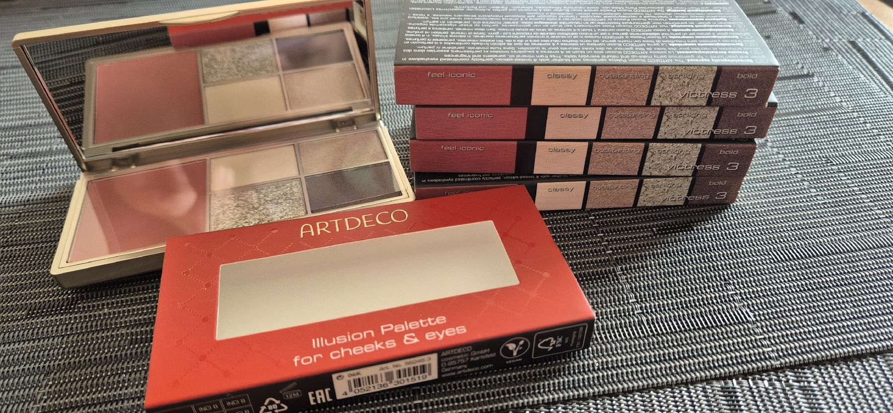 Pallets: art deco Illusion Paletten – Nuovo e nell'imballaggio originale da Waltenschwil venduto da jane210