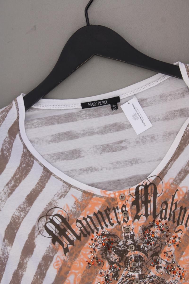T-Shirts: Marc Aurel Ringelshirt Gr. 36 gestreift – Gebraucht aus Neustadt an der Waldnaab von SecondLifeFashion 1