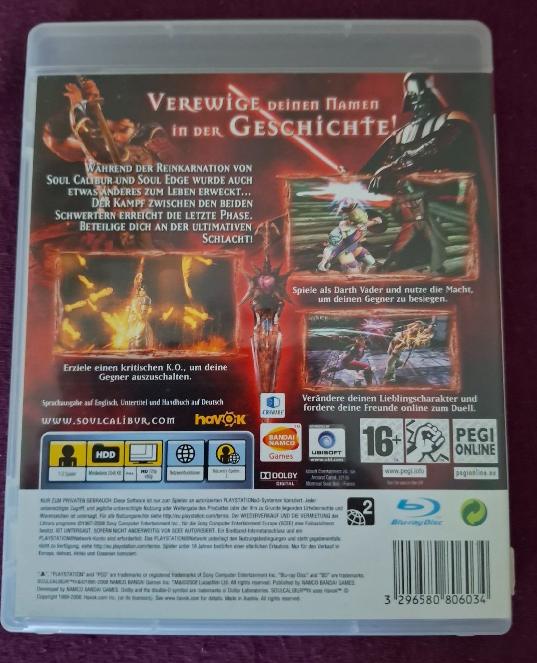 Spiele: Soul Calibur IV – Gebraucht aus Basel von mgn_ft72 1