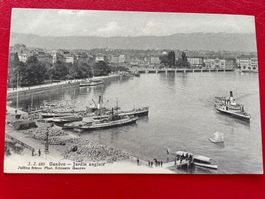 Genève - Jardin anglais // Dampfschiff