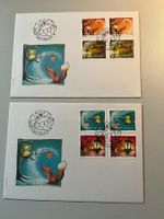 1484 -1487 A+B FDC Combo auf 2 Briefen  SBK 300.-