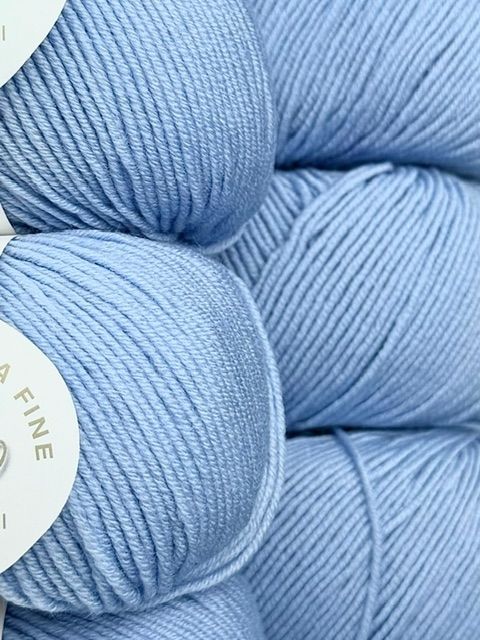 Wolle: 100% Merinowolle extrafine Set 10 Knäueln Hellblau – Neu (gemäss Beschreibung) aus Plons von Wolle-zimpfer 1
