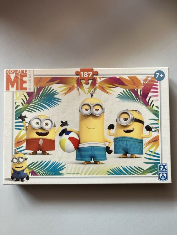 Trefl Minions Holzpuzzle – 50 Teile, Unregelmäßige Formen, Für Kinder Ab 5 Jahren