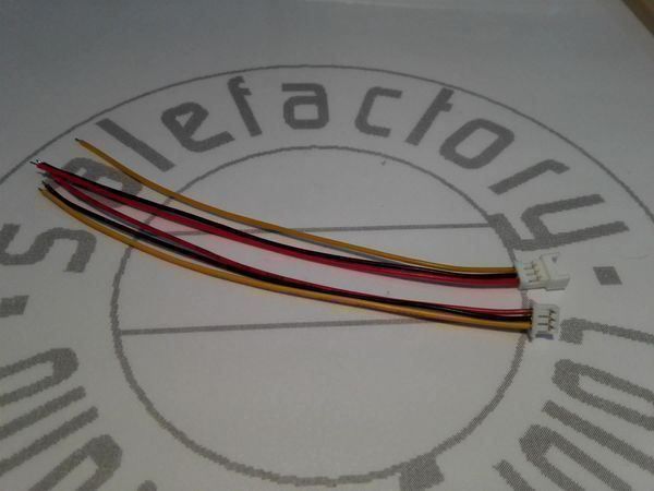 Componenti elettronici: Verbindungspaar, Stecker + Kupplung 3PIN – Nuovo (secondo la descrizione) da Luzern venduto da Salefactory 3