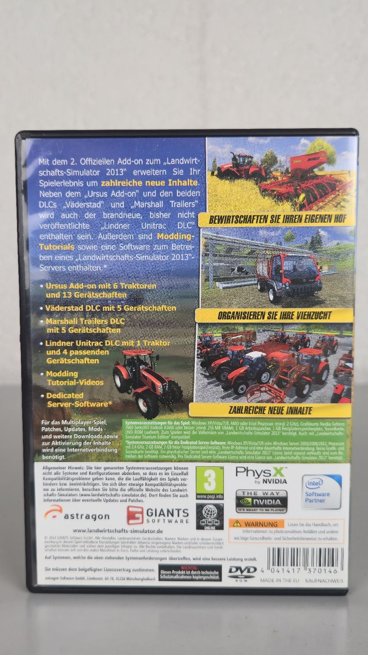 Spiele: Microsoft Landwirtschaftssimulator 2013 2. Add-on  – Gebraucht aus Arbon von Evathefirst 1