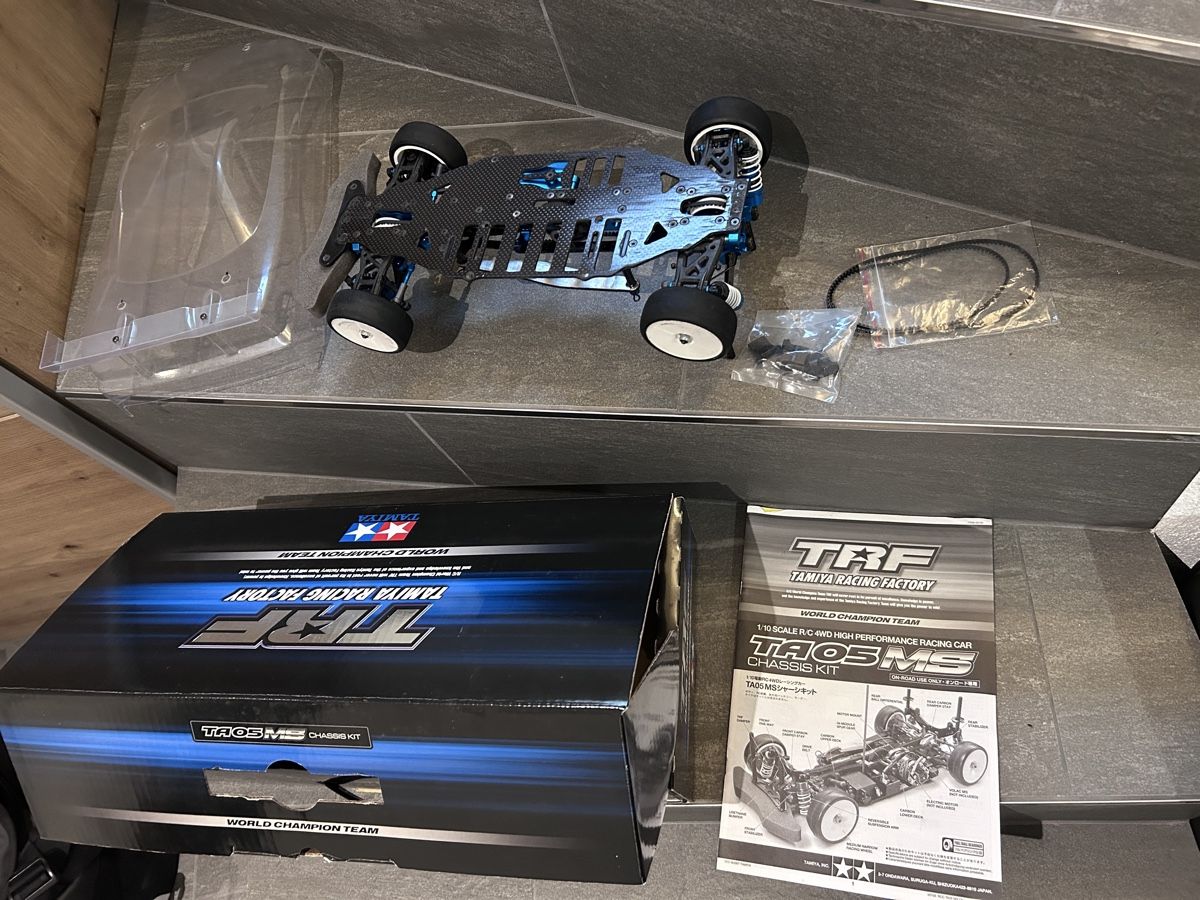 Tamiya RC Kits de montage: Tamiya TRF TA05 MS chassis Bausatz  – D'occasion à Kestenholz par ask_9wxb 8