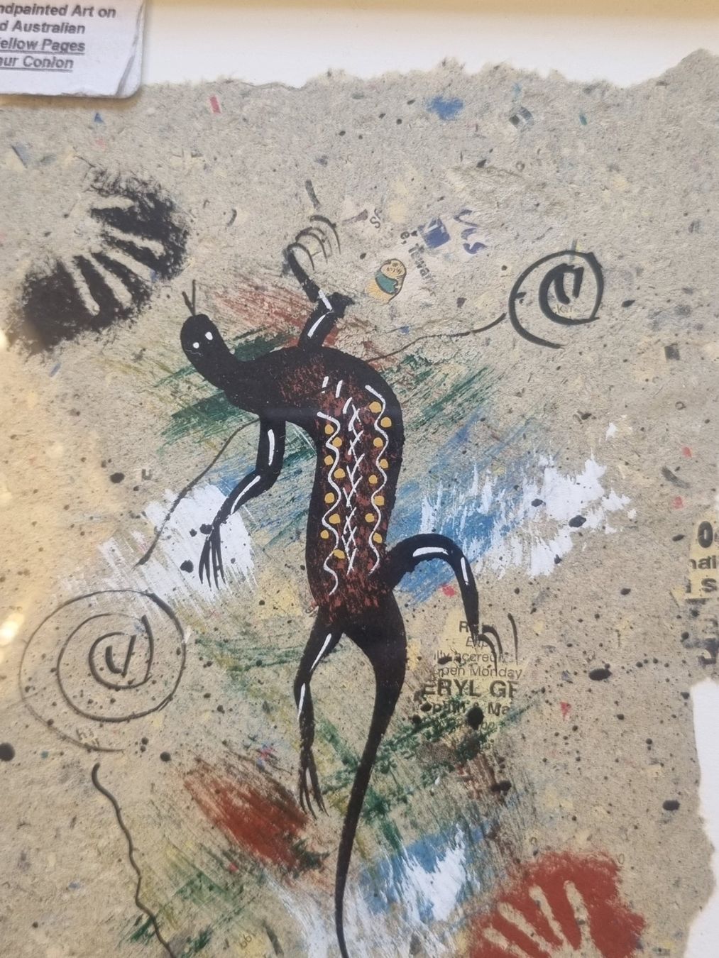 Gemälde: Aboriginal Kunst Australien Original handgemalt – Gebraucht aus Scharnachtal von devin03 2