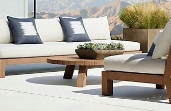 Set di tavolo e panche: Gartengarnitur 1 Sofa 2 Sessel 2 Tisch Teakholz Outdoormöbel – Nuovo e nell'imballaggio originale da Daisendorf venduto da Wohn-Kult 1