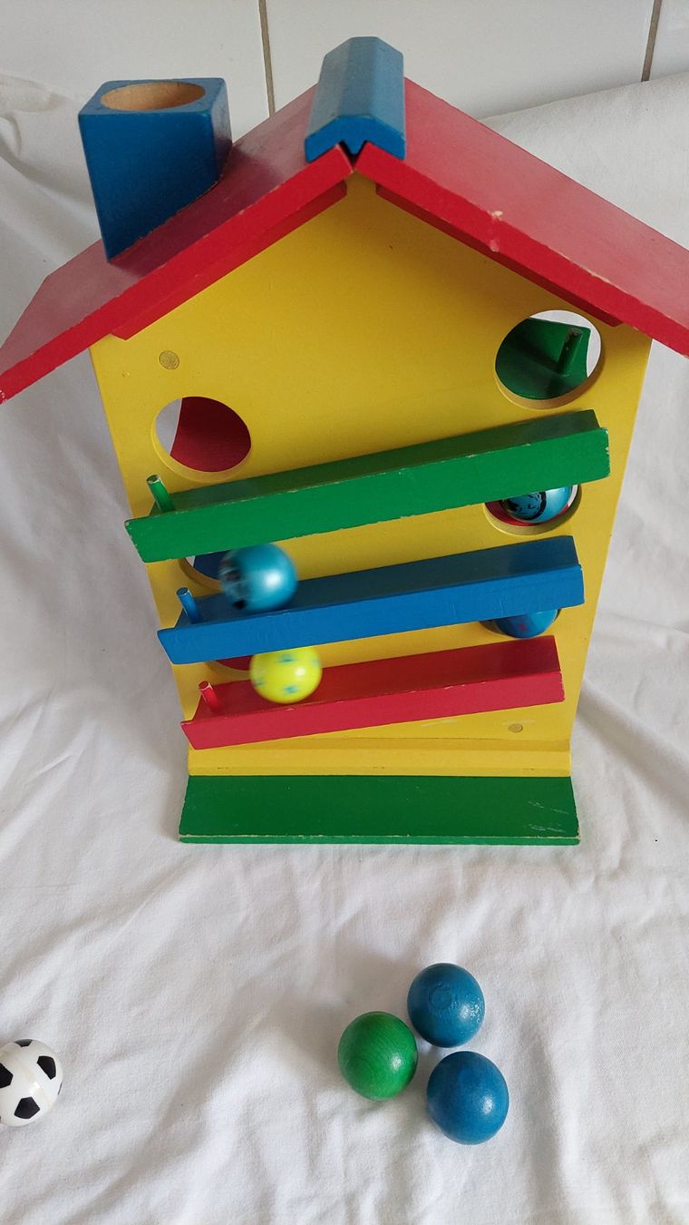 Jouets: alte Holz Kugel Bahn – D'occasion à Uitikon Waldegg par Smeragol 2